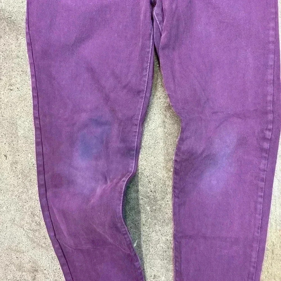Vintage Guess  Purple Jeans Size 31 - Picture 4 of 5